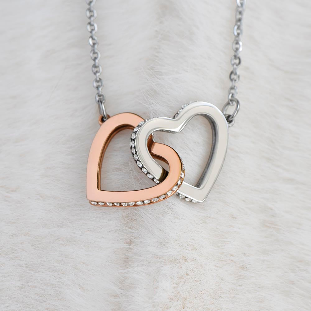 Premium Interlocking Hearts Necklace