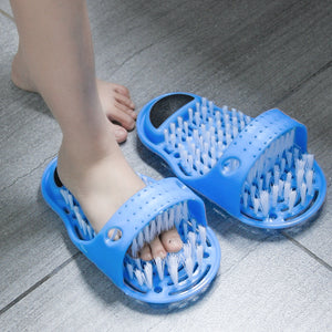FootRejuvenate Scrubbing Massage Slippers