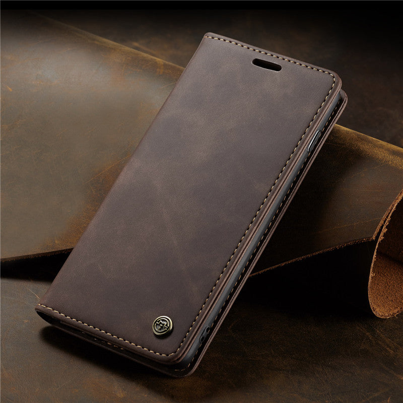 Premium PU Leather Samsung Galaxy Wallet Flip Case
