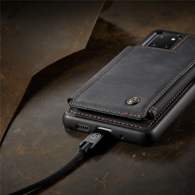 Premium PU Leather Samsung Galaxy  Wallet Case